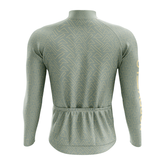 Nordvelo Mountain Men Long Sleeve Jersey - Sage rear
