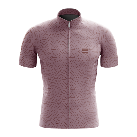 Nordvelo Mountain Men Short Sleeve Jersey - Rosewood front