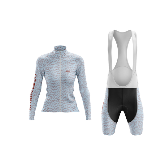 Nordvelo Mountain Women Long Sleeve Kit - Glacier front