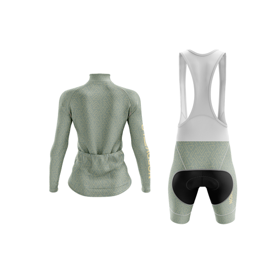 Nordvelo Mountain Women Long Sleeve Kit - Sage rear