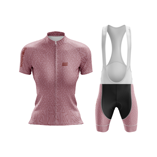 Nordvelo Mountain Women Short Sleeve Kit - Rosewood front