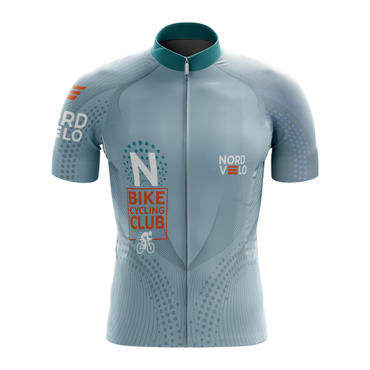 Nordvelo Peloton Men Short Sleeve Jersey - Dove front