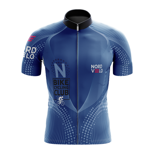 Nordvelo Peloton Men Short Sleeve Jersey - Royal front