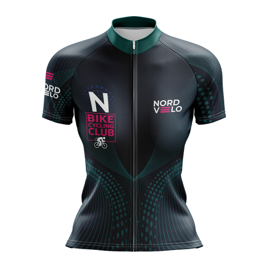 Nordvelo Peloton Women Short Sleeve Jersey - Obsidian front