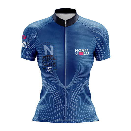 Nordvelo Peloton Women Short Sleeve Jersey - Royal front