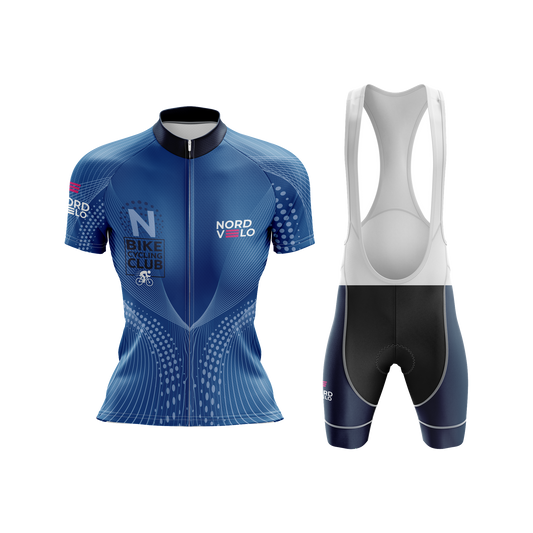 Nordvelo Peloton Women Short Sleeve Kit - Royal front