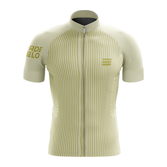 Nordvelo Pinstripe Men Short Sleeve Jersey - Butter front