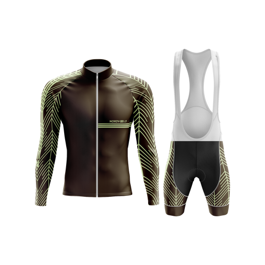 Nordvelo Plume Men Long Sleeve Kit - Espresso front