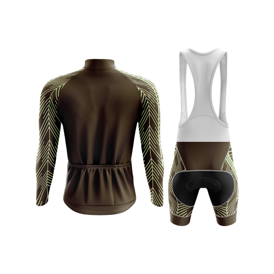 Nordvelo Plume Men Long Sleeve Kit - Espresso rear