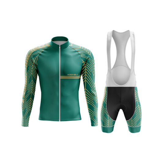 Nordvelo Plume Men Long Sleeve Kit - Pine front