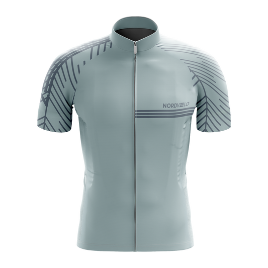Nordvelo Plume Men Short Sleeve Jersey - Mist front