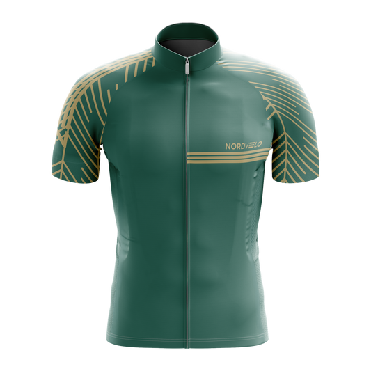 Nordvelo Plume Men Short Sleeve Jersey - Pine front