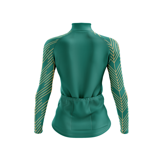 Nordvelo Plume Women Long Sleeve Jersey - Pine rear