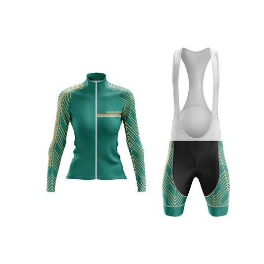 Nordvelo Plume Women Long Sleeve Kit - Pine front