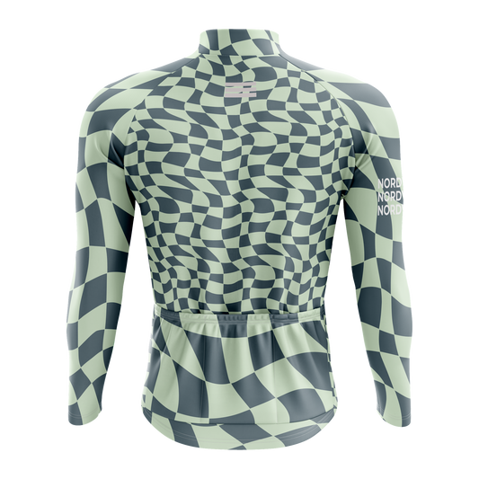 Nordvelo Ripple Men Long Sleeve Jersey - Willow rear