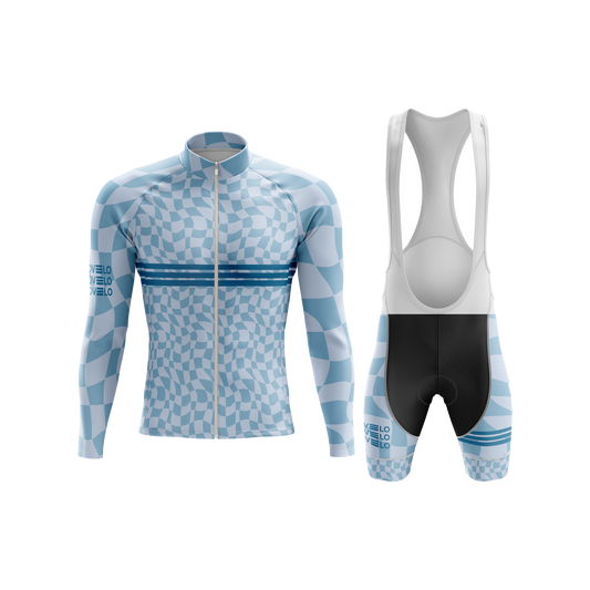Nordvelo Ripple Men Long Sleeve Kit - Powder front