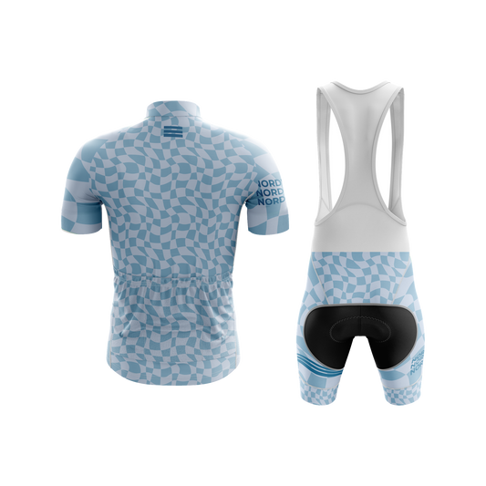 Nordvelo Ripple Men Short Sleeve Kit - Powder rear