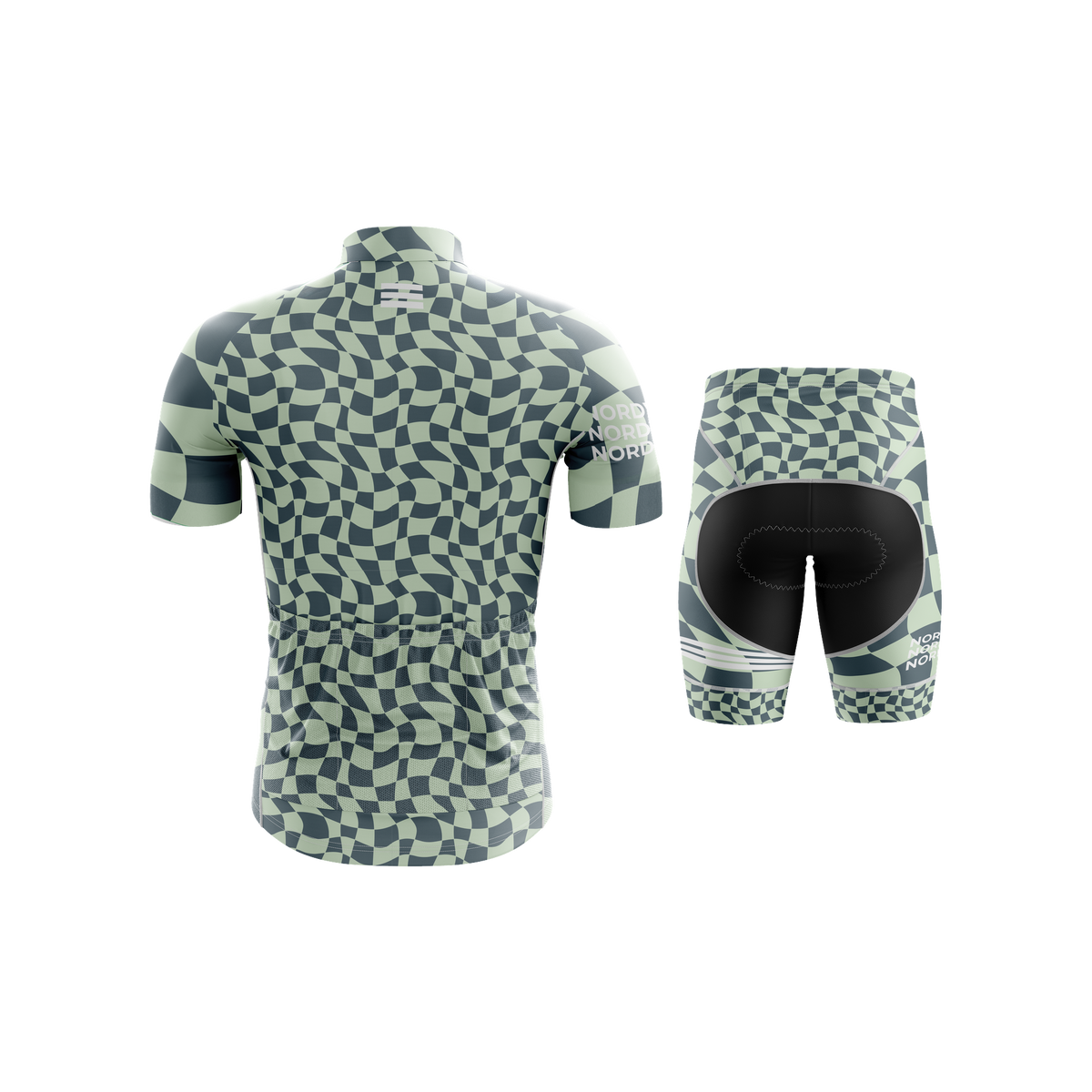 Nordvelo Ripple Men Short Sleeve Kit - Willow rear