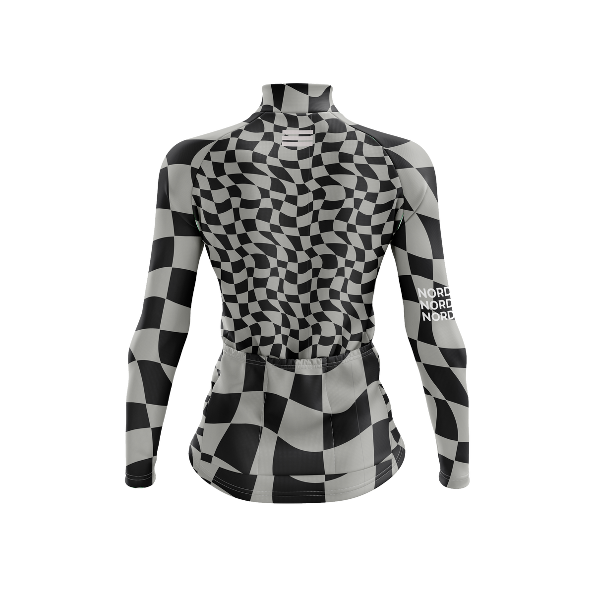 Nordvelo Ripple Women Long Sleeve Jersey - Ash rear