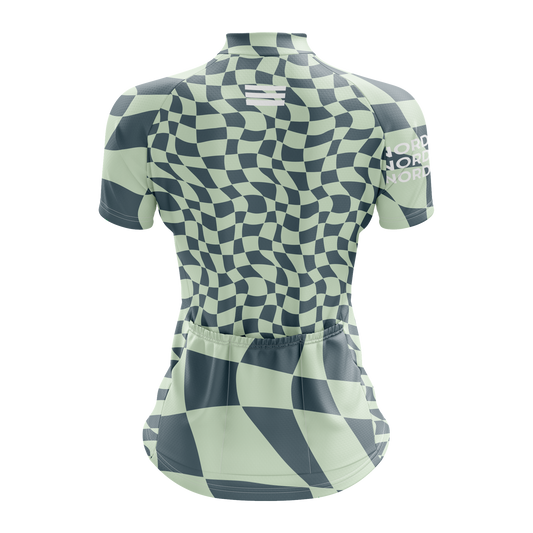 Nordvelo Ripple Women Short Sleeve Jersey - Willow rear