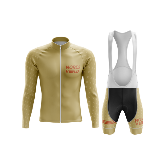 Nordvelo Stellar Men Long Sleeve Kit - Ochre front