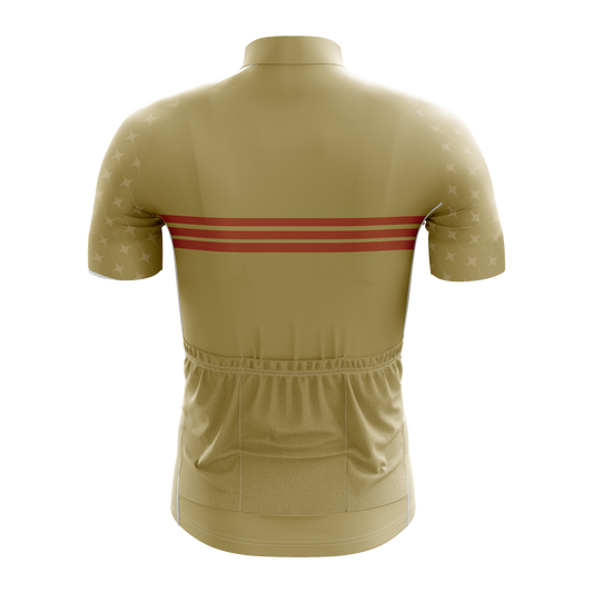Nordvelo Stellar Men Short Sleeve Jersey - Ochre rear