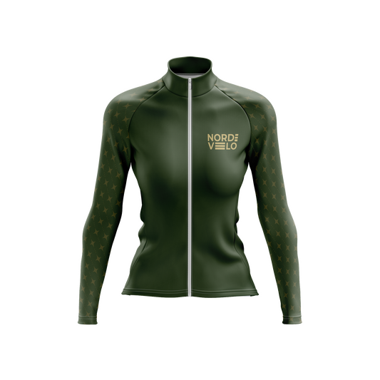 Nordvelo Stellar Women Long Sleeve Jersey - Juniper front