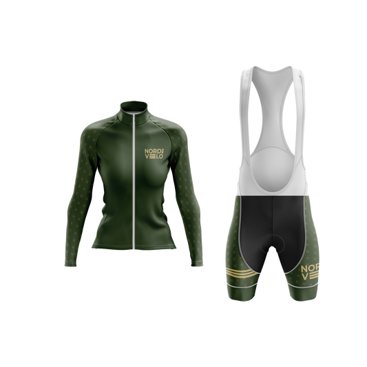 Nordvelo Stellar Women Long Sleeve Kit - Juniper front