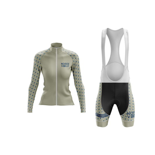 Nordvelo Stellar Women Long Sleeve Kit - Lichen front