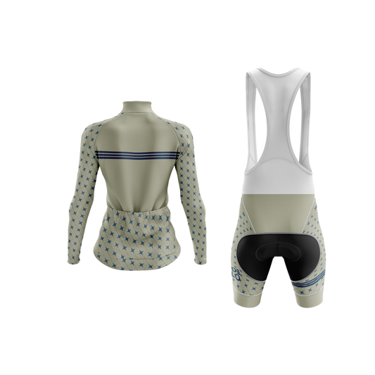 Nordvelo Stellar Women Long Sleeve Kit - Lichen rear