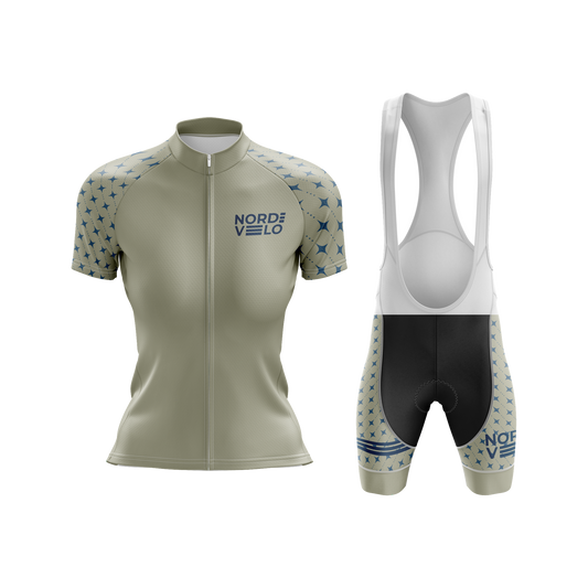 Nordvelo Stellar Women Short Sleeve Kit - Lichen front