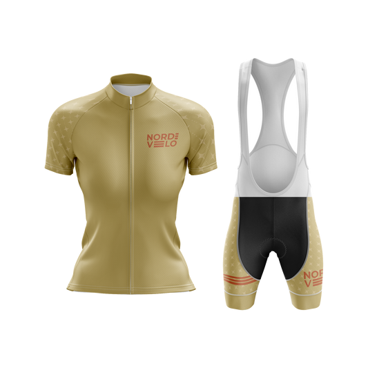 Nordvelo Stellar Women Short Sleeve Kit - Ochre front