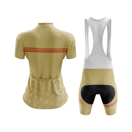 Nordvelo Stellar Women Short Sleeve Kit - Ochre rear