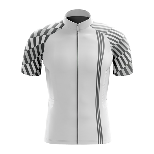 Nordvelo Tessellate Men Short Sleeve Jersey - Chalk front