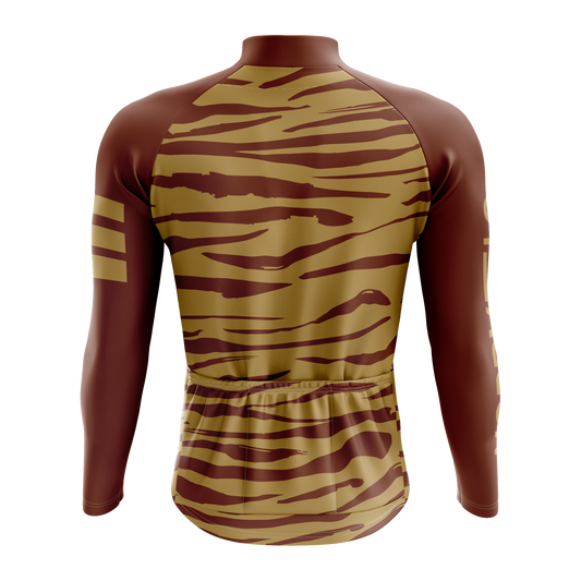 Nordvelo Tigris Men Long Sleeve Jersey - Amber rear