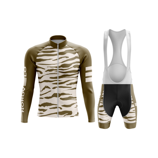 Nordvelo Tigris Men Long Sleeve Kit - Khaki front