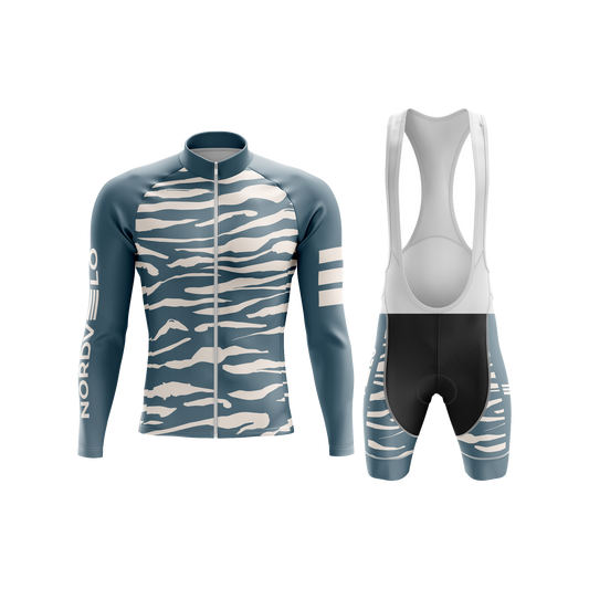 Nordvelo Tigris Men Long Sleeve Kit - Slate front