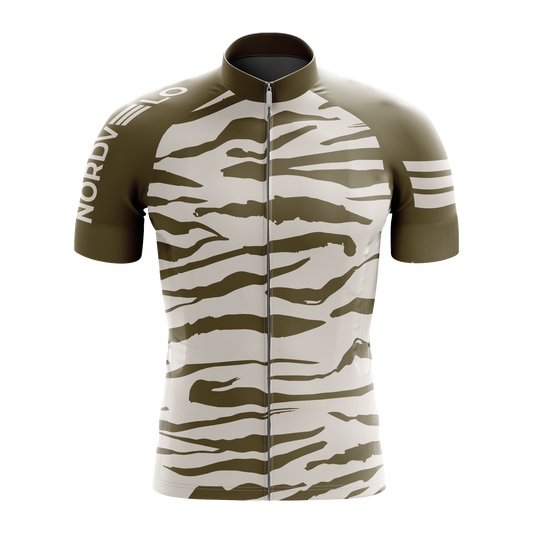 Nordvelo Tigris Men Short Sleeve Jersey - Khaki front