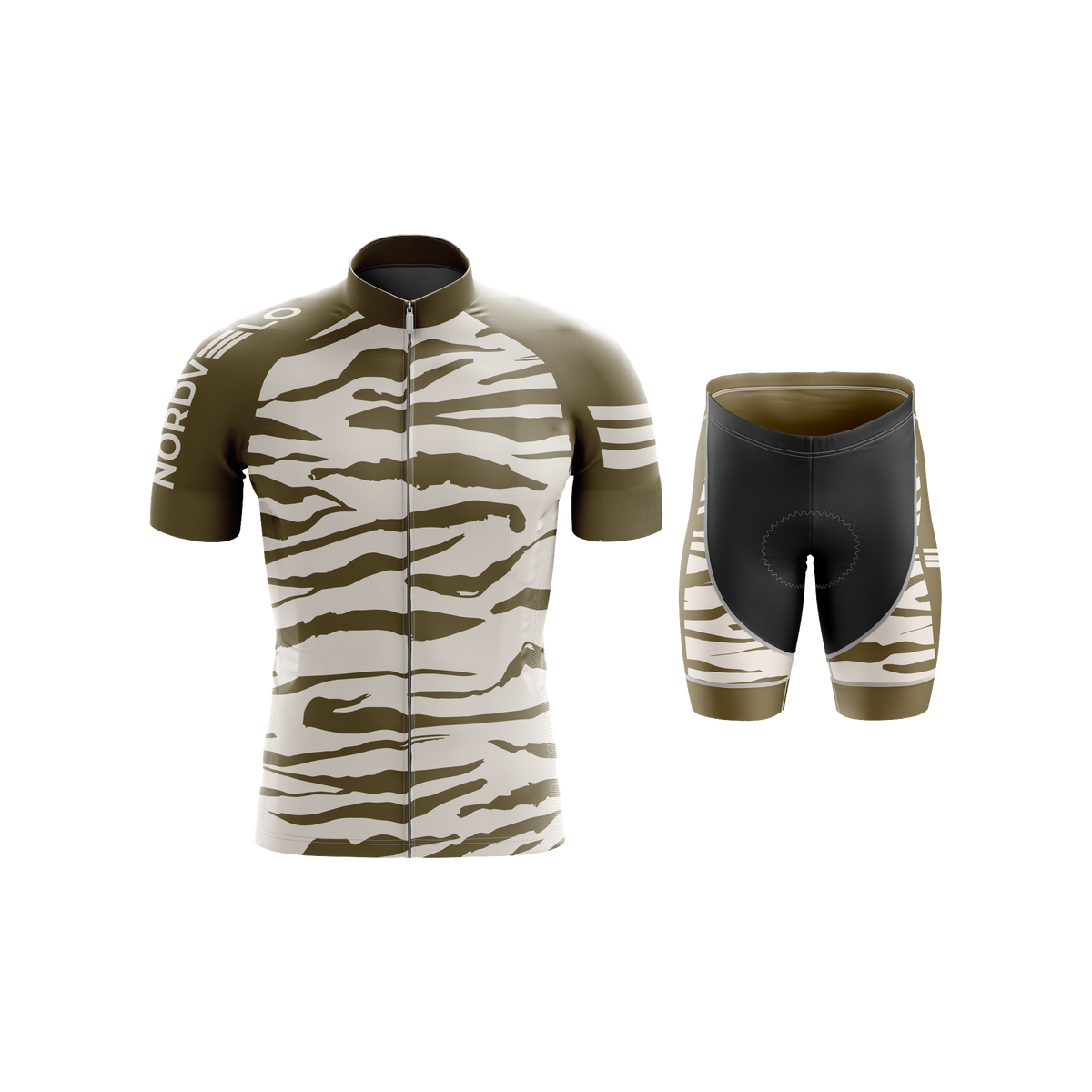 Nordvelo Tigris Men Short Sleeve Kit - Khaki front
