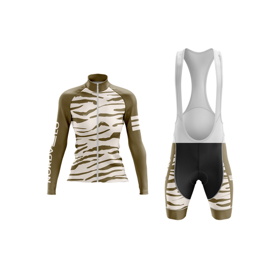 Nordvelo Tigris Women Long Sleeve Kit - Khaki front