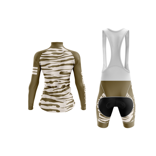 Nordvelo Tigris Women Long Sleeve Kit - Khaki rear