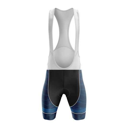 Nordvelo Wavey Women Bib Shorts - Navy front