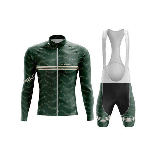 Nordvelo Wavey Men Long Sleeve Kit - Forest front