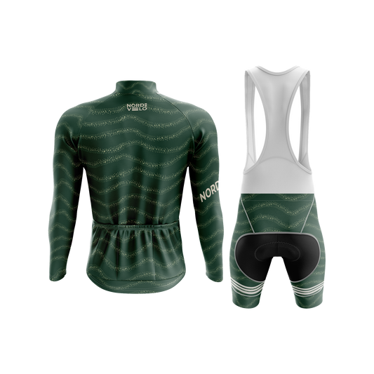Nordvelo Wavey Men Long Sleeve Kit - Forest rear