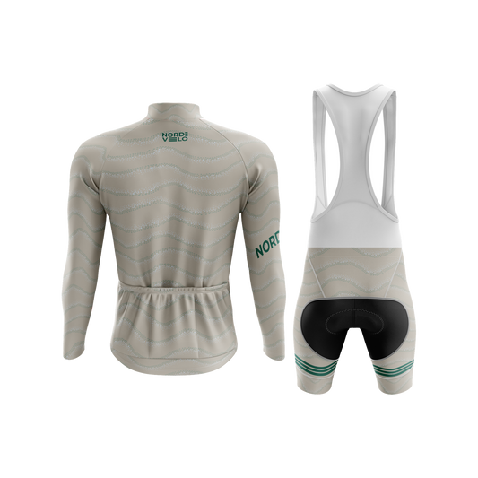 Nordvelo Wavey Men Long Sleeve Kit - Oatmeal rear