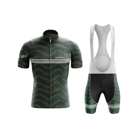 Nordvelo Wavey Men Short Sleeve Kit - Forest front